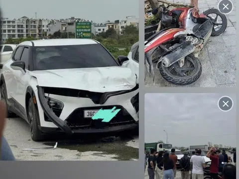 Thanh Hóa: Liên tiếp xảy ra va chạm giao thông tại ngã tư Trịnh Kiểm -đoạn ngã tư mặt bằng khu dân cư 584 Nam Đông Phát
