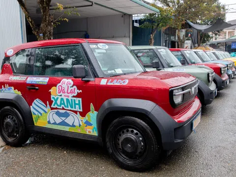 Lado Taxi và Xanh SM đưa VinFast VF 3 thành phương tiện du lịch đặc biệt tại Đà Lạt