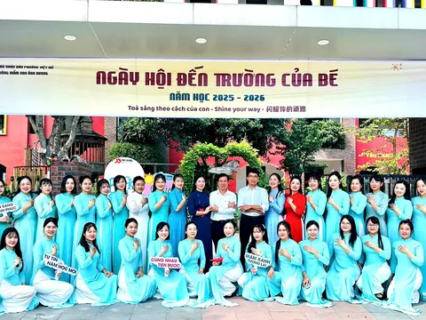 Phú Thọ: Trường Mầm non Ánh Dương tưng bừng khai giảng năm học mới
