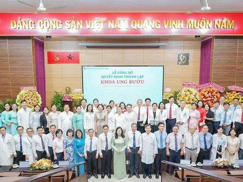 Bệnh viện Nhân dân Gia Định thành lập Khoa Ung bướu