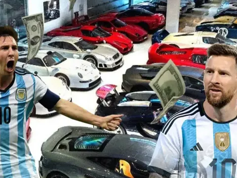 Khám phá gara ‘toàn hàng khủng’ của ‘GOAT’ Lionel Messi