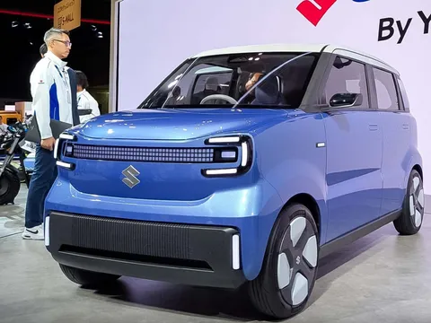 Suzuki ra mắt xe điện mini Vision e-Sky: Chung DNA với Suzuki Jimny, phạm vi hoạt động 270 km