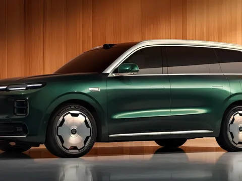 SUV cỡ lớn 724 mã lực thách thức Hyundai Palisade, pin 115 kWh, sạc 15 phút đi 350 km