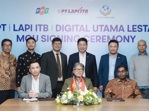 FPT bắt tay LAPI ITB và Digital Utama Lestari, thúc đẩy nền kinh tế sáng tạo tại Indonesia