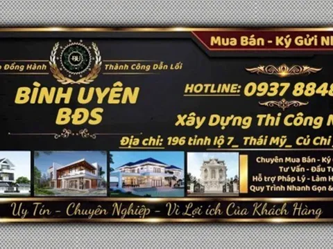 Sở hữu nhà phố 1 trệt 1 lầu Bình Uyên – Không gian sống hiện đại ngay giữa lòng Củ chi