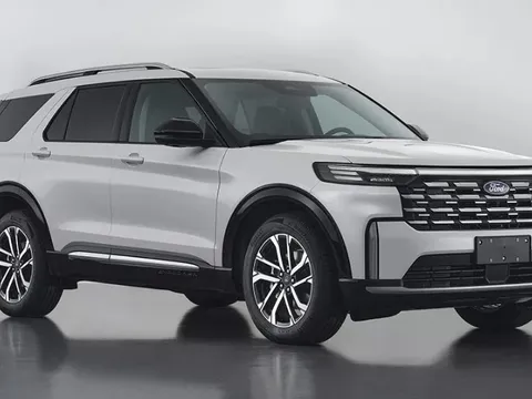 Ford Explorer 2026 lộ diện: Diện mạo mới táo bạo, khác biệt hoàn toàn bản Mỹ