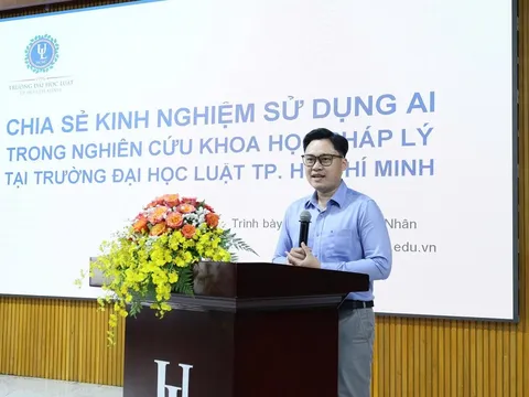 Ứng dụng AI trong nghiên cứu luận văn, luận án ngành luật
