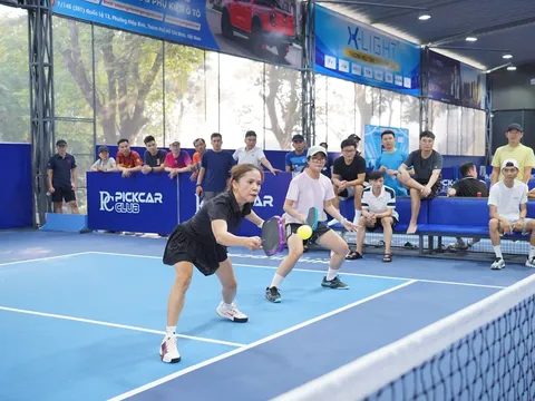 Sôi nổi giải Pickleball chào mừng 50 năm Trường Đại học Luật TP.HCM