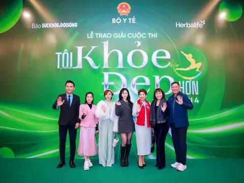 Herbalife Việt Nam đồng hành cùng Báo Sức khỏe và Đời sống tổ chức Lễ Trao Giải Cuộc Thi “Tôi Khỏe Đẹp Hơn 2025” vinh danh 12 ứng viên xuất sắc nhất từ hơn 4.000 bài dự thi