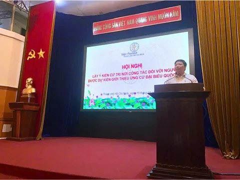 Viện Pasteur TP.HCM tổ chức hội nghị lấy ý kiến cử tri nơi công tác đối với ứng cử viên đại biểu Quốc hội