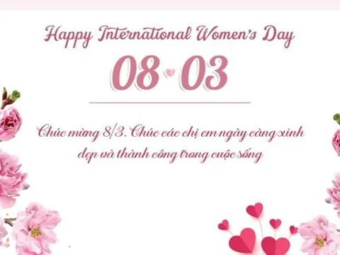 Cách thiết kế mẫu thiệp 8/3 đẹp và ấn tượng bằng Canva