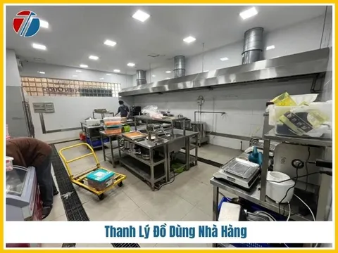 Thanh lý đồ dùng nhà hàng giá cao tại TPHCM - Đồ Cũ Tùng Thuận Phong