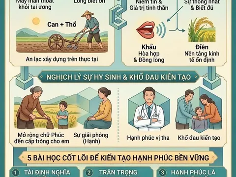 Triết lý hạnh phúc: Từ chiều sâu con chữ đến bản đồ kiến tạo an lạc