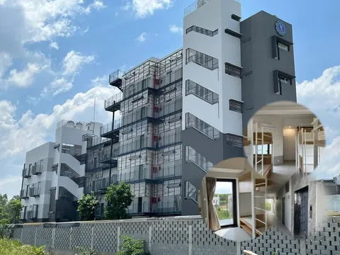 Trường Đại học Luật TP.HCM đưa vào sử dụng ký túc xá mới tại phường Long Phước