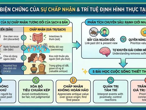 Biện chứng của sự chấp nhận và trí tuệ định hình thực tại