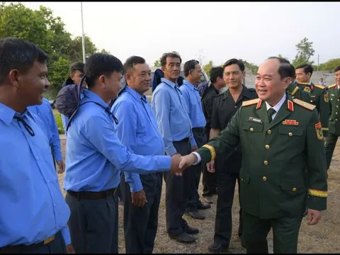 An Giang: Thăm, động viên cán bộ, chiến sĩ Đội K92 làm nhiệm vụ tại Campuchia