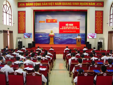 Nhà máy X48 tổ chức hội nghị rút kinh nghiệm nhiệm vụ huấn luyện, xây dựng chính quy, quản lý kỷ luật quý I/2026