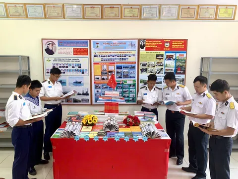 Lữ đoàn 682, Vùng 4 Hải quân sôi nổi hưởng ứng Ngày Sách và Văn hóa đọc Việt Nam lần thứ 5, năm 2026