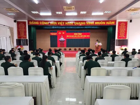 An Giang: Bộ Chỉ huy Quân sự tỉnh tổ chức Hội thi Báo cáo viên giỏi năm 2026