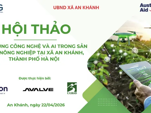 Hội thảo Ứng dụng công nghệ và AI trong sản xuất nông nghiệp tại xã An Khánh, thành phố Hà Nội