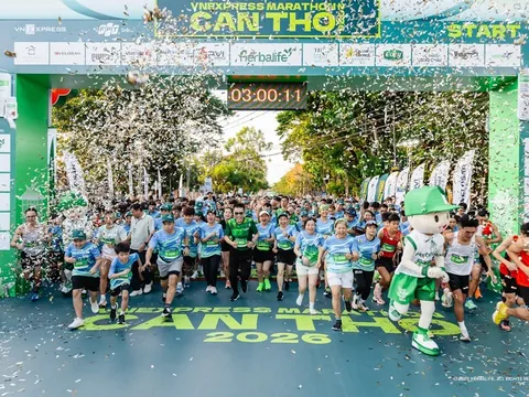 Herbalife Việt Nam tiếp tục đồng hành cùng Giải chạy VnExpress Marathon tại Thành phố Cần Thơ nhằm khuyến khích lối sống năng động và lành mạnh