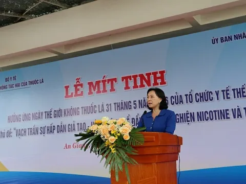 An Giang: “Vạch trần sự hấp dẫn giả tạo” vì môi trường không khói thuốc lá