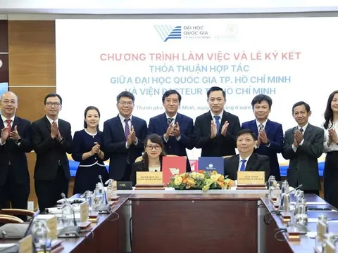 Viện Pasteur TP.HCM và Đại học Quốc gia TP.HCM hợp tác phát triển khoa học sức khỏe