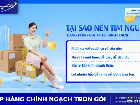 Bí quyết tìm nguồn hàng đồng giá 7k vốn ít, dễ kinh doanh