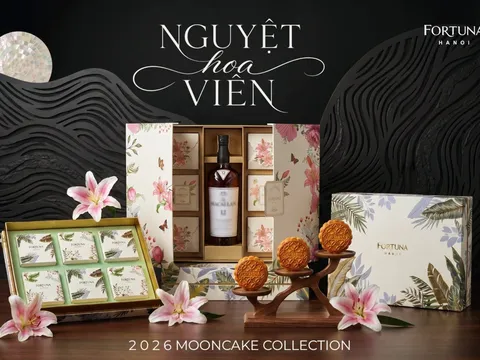 Nguyệt Hoa Viên: Bộ Sưu Tập Bánh Trung Thu Fortuna Hotel Hanoi 2026