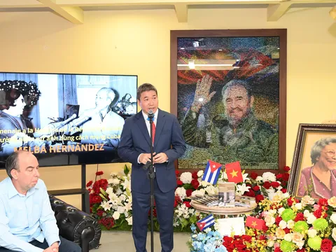 Lễ tưởng niệm Nữ anh hùng Melba Hernández: Thắt chặt tình hữu nghị đặc biệt Việt Nam - Cuba