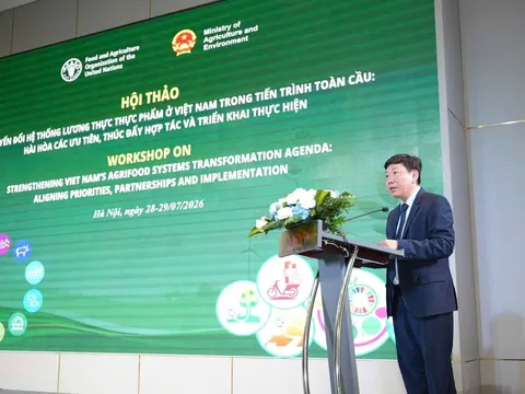 Việt Nam thúc đẩy chuyển đổi hệ thống lương thực thực phẩm theo hướng tích hợp, bền vững và có trách nhiệm trong tiến trình toàn cầu