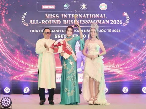Lê Phan ghi dấu ấn trên cương vị Ban giám khảo Miss International All-Round Businesswoman 2026: Thanh lịch, trí tuệ và lan tỏa giá trị của người phụ nữ hiện đại
