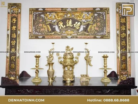 Giá bộ ngũ sự bằng đồng Đệ Nhất Đỉnh mới nhất cập nhật