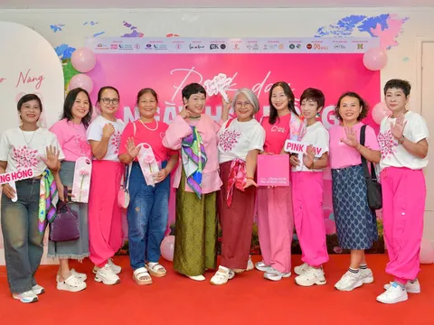 Hành trình “Nàng Hồng”: Tiếp thêm sự tự tin và niềm hy vọng cho phụ nữ ung thư vú