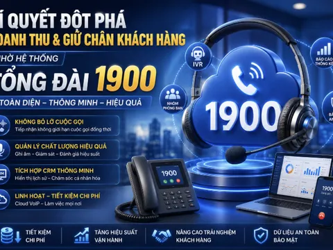 Bí quyết đột phá doanh thu và giữ chân khách hàng nhờ hệ thống tổng đài 1900 toàn diện