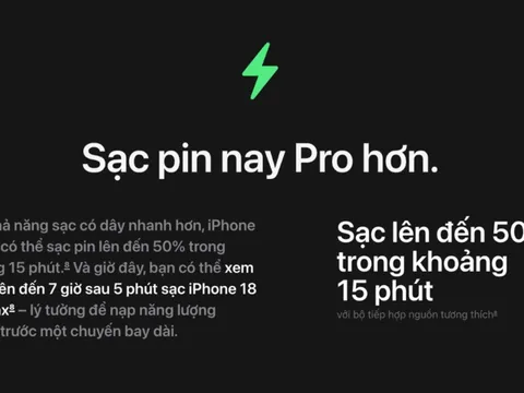 Pin iPhone 18 Pro Max lên đến 43 giờ, khoảng cách với iPhone 17 Pro Max lộ rõ