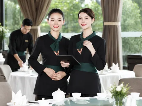 May đồng phục mùa đông nhà hàng khách sạn chuyên nghiệp, bền đẹp