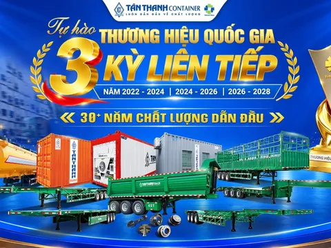 Tân Thanh Container: Hành trình 3 kỳ liên tiếp chinh phục Thương hiệu Quốc gia Việt Nam (2022–2028)