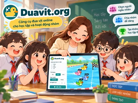 Từ chọn học sinh đến chia nhóm: Đua vịt online được ứng dụng thế nào trong lớp học?