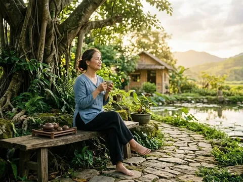 Vẻ đẹp của sự vừa vặn và sự bình yên nội tại