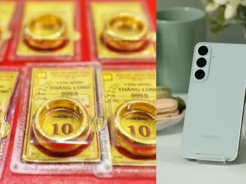Giá vàng hôm nay trưa 19/10: Vàng SJC bất ngờ quay đầu giảm sâu, thế giới bật tăng, Samsung S26 FE có giảm?