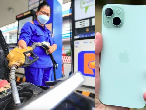 Giá xăng dầu hôm nay 25/10: E10, E5 đồng loạt tăng hơn 1.600 đồng/lít, iPhone 15 Plus hạ sâu