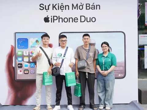 Sôi động không khí trải nghiệm iPhone Duo cùng Hoàng Hà Mobile tại 3 trung tâm thương mại Vincom