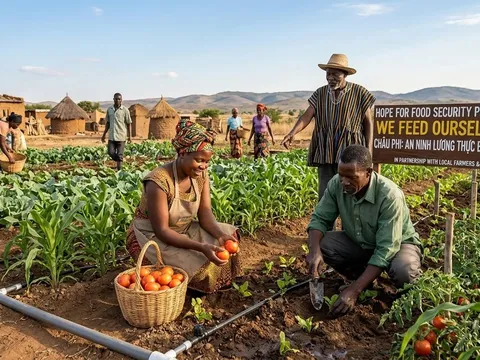 Make food security in Africa a priority for the stability of Europe