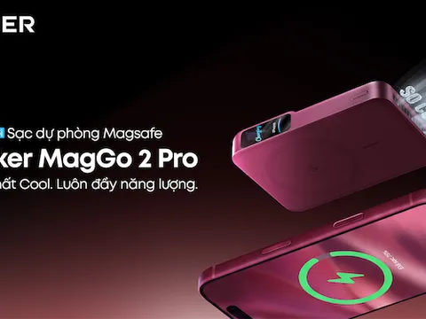 Anker MagGo Power Bank 2 Pro - A110R: Pin dự phòng Qi2 25W đầu tiên tích hợp hệ thống làm mát chủ động, đạt chứng nhận SGS