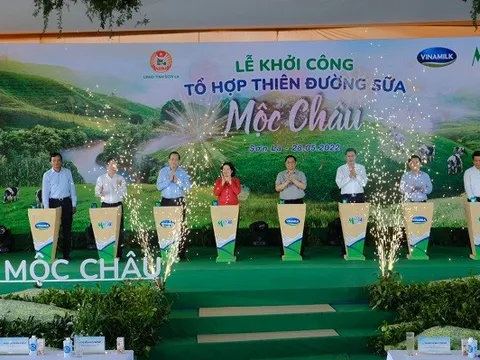 Khởi công dự án "Tổ hợp thiên đường sữa Mộc Châu"