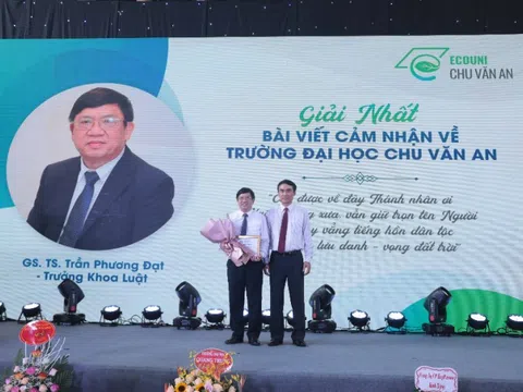 Cuộc thi viết cảm nhận về trường Đại học Chu Văn An và sáng tạo Slogan