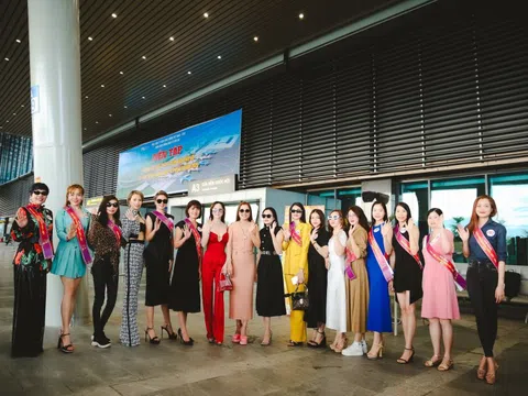 Hoa hậu Doanh nhân Đất Việt 2023: buổi chào đón thí sinh diễn ra hoành tráng tại sân bay Quốc tế Phú Bài – TP. Huế