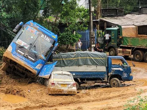 Khẩn trương khắc phục sự cố sạt lở tại Hà Giang