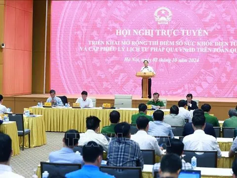 Triển khai mở rộng Sổ sức khỏe điện tử và cấp Phiếu lý lịch tư pháp trên VNeID quy mô toàn quốc